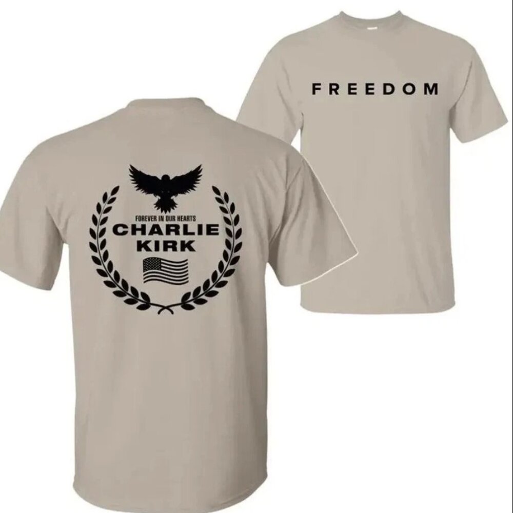 Men's Beige Charlie Kirk Shirt